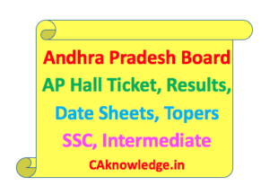 Andhra Pradesh AP CAknowledge