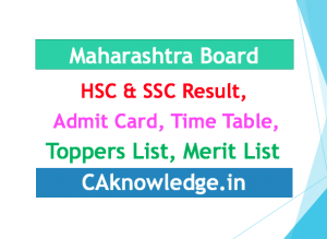 Maharashtra Board SSC, HSC
