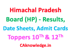 Himachal Pradesh Board HPBOSE