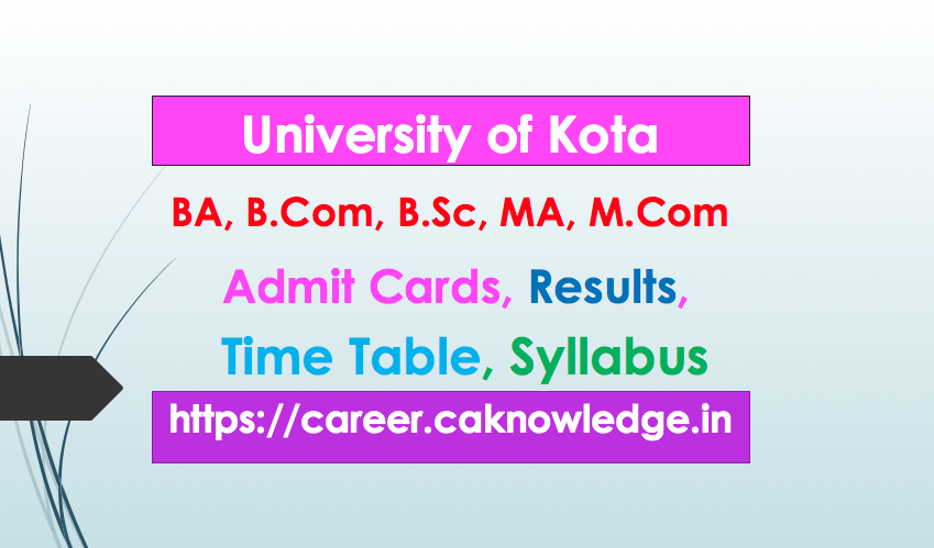 Uok Admission 2019 2020 Apply Online Last Dates Fees Notification